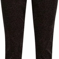 Aanbiedingen ✨ Red Button Broek Tessy Cord Leopard Srb3920 Espresso Dames Maat - W38 💯