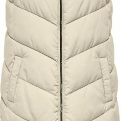 Goedkoop 🔥 JDY JDYFINNO LONG PADDED WAISTCOAT OTW HAB Dames Gilet - Maat XS 🤩