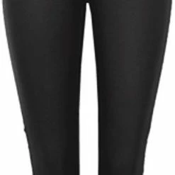 Beste Verkoop 🔔 Merkloos Matte Leren Skinny 👖 Jeans - Matte Leren 🧥 Coating - Broeken - Maat S 🧨