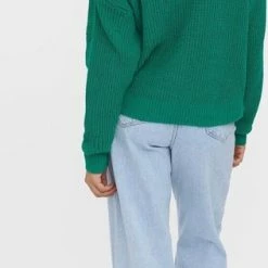 Beste Verkoop 🌟 VERO MODA VMSADIE LS O-NECK ROUNDED HEM BLOUSE BF Dames Trui - Maat M 😉 -dameskleding Verkoop 316x840