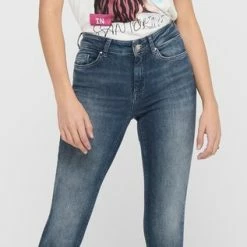 Beste recensies van 🤩 Only ONLBLUSH LIFE MID SK ANK RW REA422 NOOS Special Blue Grey Denim Dames 👖 Jeans - Maat M X L34 🤩 -dameskleding Verkoop 317x840