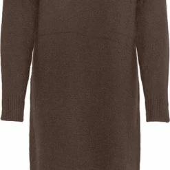 Begroting 🔔 PIECES PCJULIANA LS ROLLNECK KNIT 👗 DRESS NOOS BC Dames Jurk - Maat M 🎁