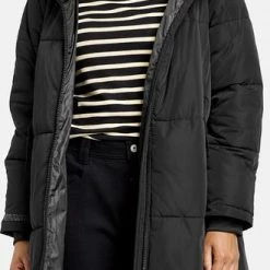 Flash-uitverkoop 😀 TAIFUN Dames Gewatteerde Jas Met Veiligheidsfuncties Schwarz-46 ⌛