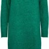 Goedkoop ❤️ Pieces Jurk Pcjuliana Ls Rollneck Knit 👗 Dress No 17126281 Parakeet Dames Maat - L 👍