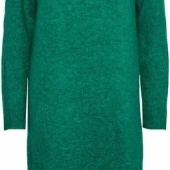 Goedkoop ❤️ Pieces Jurk Pcjuliana Ls Rollneck Knit 👗 Dress No 17126281 Parakeet Dames Maat - L 👍
