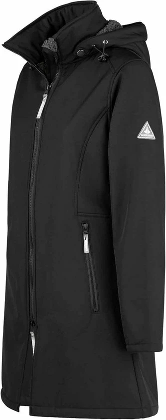 Begroting 💯 BJØRNSON Signe Softshell Winterjas Parka Dames - Teddy - Maat 36 - Zwart ⌛ 13 Begroting 💯 BJØRNSON Signe Softshell Winterjas Parka Dames - Teddy - Maat 36 - Zwart ⌛ - Afbeelding 13