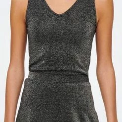 Flash-uitverkoop 🥰 Jacqueline De Yong Top Jdylea S/l Reversible Top Jrs 15275409 Black Dames Maat - M 😀 -dameskleding Verkoop 334x840 5