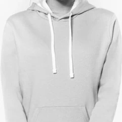 Korting 🔔 Kariban Damessweater Met Capuchon /Hoodie In Contrasterende Kleur K465, Roze/Grijs, Maat L 🧨 -dameskleding Verkoop 336x840 2