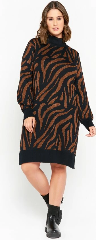 Uitgang โค๏ธ LOLALIZA Trui-jurk Met Zebraprint - Zwart - Maat M ๐ฅ 2 Uitgang โค๏ธ LOLALIZA Trui-jurk Met Zebraprint - Zwart - Maat M ๐ฅ - Afbeelding 2