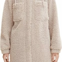 Korting ✨ TOM TAILOR Hooded Teddy 🧥 Coat Dames Jas - Maat M ❤️ -dameskleding Verkoop 342x840 3