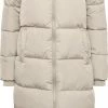 Aanbiedingen ⌛ Pieces Jas Pcbee New Ultra Long Puffer Jacket 17127426 Birch Dames Maat - S ✔️