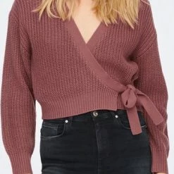 Coupon 😀 ONLY ONLBREDA WRAP L/S CARDIGAN KNT NOOS Dames Trui - Maat XS 🌟 -dameskleding Verkoop 363x840