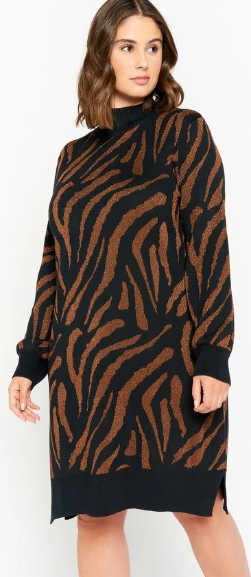 Uitgang โค๏ธ LOLALIZA Trui-jurk Met Zebraprint - Zwart - Maat M ๐ฅ 3 Uitgang โค๏ธ LOLALIZA Trui-jurk Met Zebraprint - Zwart - Maat M ๐ฅ - Afbeelding 3