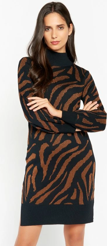 Uitgang โค๏ธ LOLALIZA Trui-jurk Met Zebraprint - Zwart - Maat M ๐ฅ 1 Uitgang โค๏ธ LOLALIZA Trui-jurk Met Zebraprint - Zwart - Maat M ๐ฅ