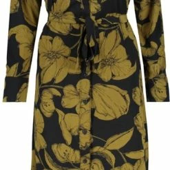 Beste Verkoop 🎉 JDY JDYPIPER L/S ABOVE CALF 👗 DRESS WVN NOOS Dames Jurk - Maat 38 😀