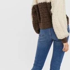 Beste Verkoop 😀 Vero Moda Trui Vmsaga Ls High Neck Blouse Ga 10271471 Birch Aztec Me Dames Maat - M 🎉 -dameskleding Verkoop 370x840 3