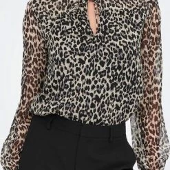 Gloednieuw 🎉 ONLY ONLDITSY L/S BLOUSE WVN NOOS Dames T-shirt - Maat M 👍 -dameskleding Verkoop 371x840 2