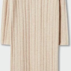 Flash-uitverkoop 😀 Mango Jurk Gebreide Midijurk 37077757 05 Dames Maat - L ✨ -dameskleding Verkoop 371x840 4