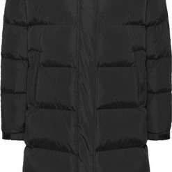 Beste Verkoop 😀 Tommy 👖 Jeans - Dames Jas Winter Alaska Long Puffer Jacket - Zwart - Maat L 🔥 -dameskleding Verkoop 373x840 3