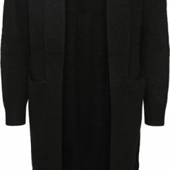 Goedkoop 😀 PIECES PCJENNIFER LS LONG KNIT CARDIGAN NOOS BC Dames Vest - Maat S 🎁