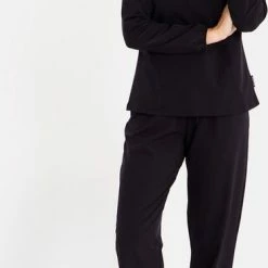 dameskleding Verkoop 24 Beste recensies van โ Zwarte Broek/Pantalon Van Je M'appelle - Dames - Travelstof - Maat 2XL - 10 Maten Beschikbaar ๐