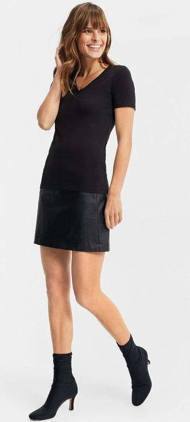 Beste Verkoop ⭐ WE Fashion Dames Biologisch Katoen T-shirt - Maat XXL 🧨 7 Beste Verkoop ⭐ WE Fashion Dames Biologisch Katoen T-shirt - Maat XXL 🧨 - Afbeelding 7