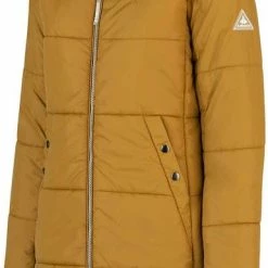 Beste deal 🔥 BJØRNSON Fia Winterparka Dames - Winddicht - Waterafstotend - Maat 48 - Tapenade 👏 -dameskleding Verkoop 385x840 10