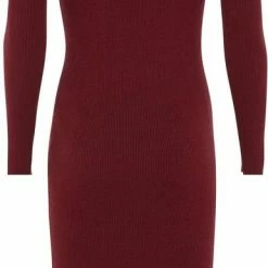 Beste Verkoop π€© Mexx Dames V-neck Gebreide Jurk Donker Rood π 8 Beste Verkoop π€© Mexx Dames V-neck Gebreide Jurk Donker Rood π -dameskleding Verkoop 386x840 1