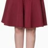 Goedkoopste ✔️ Dancing Days Rok -L- Sophia Bordeaux Rood 🛒