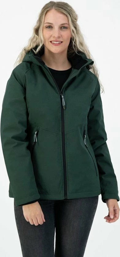 Begroting 𧨠Kjelvik Dames Softshell Jas - Winter Softshell Jas Dames - Cato - Groen - Maat 44 π€© 3 Begroting 𧨠Kjelvik Dames Softshell Jas - Winter Softshell Jas Dames - Cato - Groen - Maat 44 π€© - Afbeelding 3