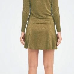 Promo 😉 Jacqueline De Yong T-shirt Jdylea L/s Highneck Top Jrs 15272801 Scarab Dames Maat - L ❤️ -dameskleding Verkoop 396x840 2