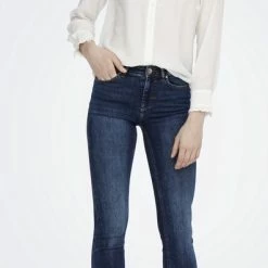 Flash-uitverkoop 🎉 Only 👖 Jeans Onlblush Mid Flared Dnm Tai021 Noos 15264050 Dark Blue Denim Dames Maat - W30 X L34 ❤️ -dameskleding Verkoop 397x840 2