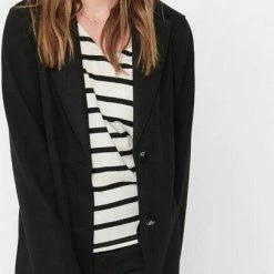 Nieuw 🛒 Only Jas Onlcarrie Bonded 🧥 Coat Otw Noos 15213300 Black Dames Maat - XS 🎁 -dameskleding Verkoop 405x840 5