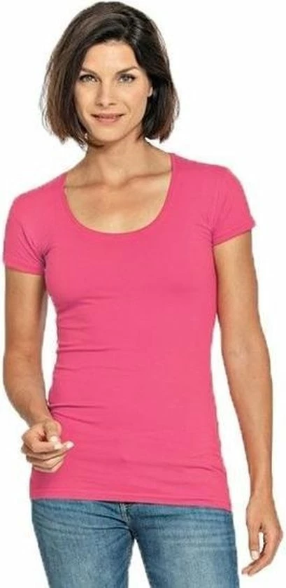 Aanbiedingen π Lemon & Soda Bodyfit Dames T-shirt Fuchsia Roze Met Ronde Hals - Dameskleding Basic π Shirts L (40) β 1 Aanbiedingen π Lemon & Soda Bodyfit Dames T-shirt Fuchsia Roze Met Ronde Hals - Dameskleding Basic π Shirts L (40) β