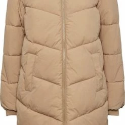 Uitgang 🔥 PIECES PCJAMILLA LONG PUFFER JACKET NOOS BC Dames Jas - Maat L 🔔