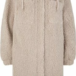 Korting ✨ TOM TAILOR Hooded Teddy 🧥 Coat Dames Jas - Maat M ❤️ -dameskleding Verkoop 429x840 3