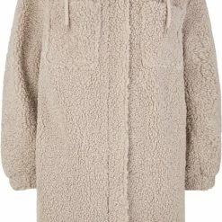 Korting ✨ TOM TAILOR Hooded Teddy 🧥 Coat Dames Jas - Maat M ❤️