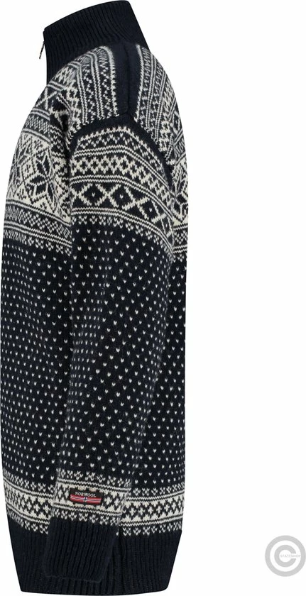 Groothandel ๐ John Brilliant Vest Van 100% Pure Nieuwe Noorse Wol, Donkerblauw ๐ 3 Groothandel ๐ John Brilliant Vest Van 100% Pure Nieuwe Noorse Wol, Donkerblauw ๐ - Afbeelding 3