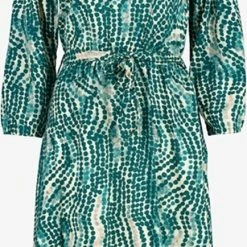 Goedkoopste ⌛ TwoDay Dames Jurk - Blauw - Maat L ✨