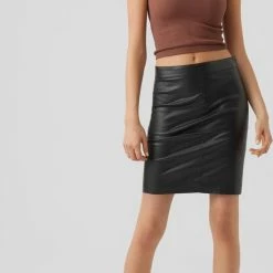Goedkoop 🔔 VERO MODA VMOLYMPIA HR SHORT PL 👗 SKIRT NOOS Dames Rok - Maat S ✨ -dameskleding Verkoop 439x840 4