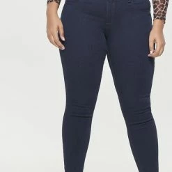 Flash-uitverkoop 🌟 Only Carmakoma Thunder Dames Skinny 👖 Jeans - Maat XXL (52) ⭐ -dameskleding Verkoop 443x840 1