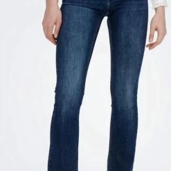Groothandel 👏 Only 👖 Jeans Onlblush Mid Flared Dnm Tai021 Noos 15264050 Dark Blue Denim Dames Maat - W30 X L32 🎁 -dameskleding Verkoop 444x840