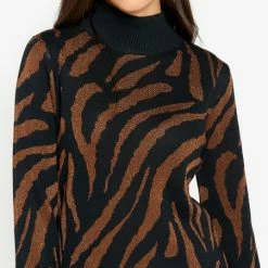 Uitgang โค๏ธ LOLALIZA Trui-jurk Met Zebraprint - Zwart - Maat M ๐ฅ 10 Uitgang โค๏ธ LOLALIZA Trui-jurk Met Zebraprint - Zwart - Maat M ๐ฅ -dameskleding Verkoop 451x840 3