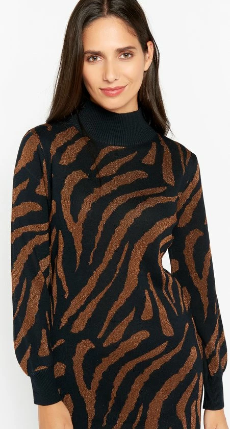 Uitgang โค๏ธ LOLALIZA Trui-jurk Met Zebraprint - Zwart - Maat M ๐ฅ 4 Uitgang โค๏ธ LOLALIZA Trui-jurk Met Zebraprint - Zwart - Maat M ๐ฅ - Afbeelding 4