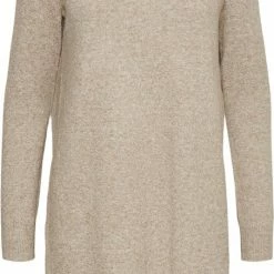Goedkoopste ✔️ VERO MODA VMDOFFY LS O-NECK 👗 DRESS GA NOOS Dames Jurk - Maat L 🤩