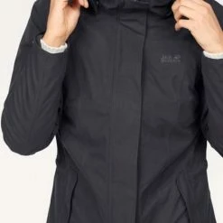 Korting 😉 Jack Wolfskin Madison Avenue Outdoorjas Dames - Phantom - Maat L 🌟 -dameskleding Verkoop 463x840 9