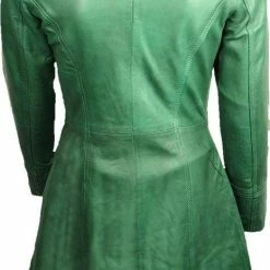 Hete verkoop 😉 Urban 5884® - Janice - Dames - Lange Leren Jas - Lamsleer - Schuine Ritssluiting - Groen - Maat XL 🧨 6 Hete verkoop 😉 Urban 5884® - Janice - Dames - Lange Leren Jas - Lamsleer - Schuine Ritssluiting - Groen - Maat XL 🧨 -dameskleding Verkoop 465x840