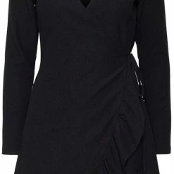 Beste deal ๐ VERO MODA VMHAYA LS SHORT ๐ DRESS GA NOOS Dames Jurk - Maat XS โญ