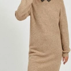 Groothandel ⭐ OBJECT OBJEVE NONSIA L/S KNIT 👗 DRESS NOOS Dames Jurk - Maat L 🤩 -dameskleding Verkoop 473x840 5