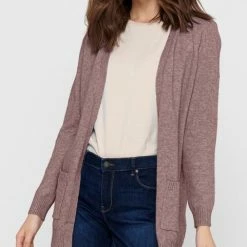 Gloednieuw 🛒 ONLY ONLLESLY L/S OPEN CARDIGAN KNT NOOS Dames Vest - Maat L ❤️ -dameskleding Verkoop 481x840